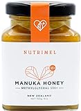 NUTRIMEL Manuka Honig 15+ (MGO 550+) getestet und zertifiziert | 100% pur Neuseeland Honig | (15+, 150g)