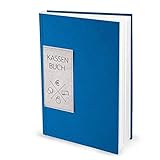 Kassenbuch DIN A4 (Hardcover) in blau zur einfachen Übersicht der Finanzen und Geld-Einnahmen u. Ausgaben; 148 Seiten; ideal auch als Geschenk! 1a Qualität