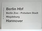 Berlin Hbf, Berlin Zoo, Potsdam Stadt, Magdeburg, Hannover