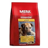 MERA essential Univit, Hundefutter trocken für alle Hunderassen, Trockenfutter mit Geflügel, gesundes Hunde Futter mit Omega-3 und Omega-6 für Haut und Fell, Mix Menü (12,5 kg)