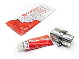 Holts Gun Gum Reparatur Bandage für Auspuffrohre 210 mm, 150 g x 12 cm inkl. Dichtungspaste 200 g