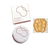Mineral Blush Loose Powder, Natural Powder Blush Make-up, Blush Foundation, High-Pigment Face Blush Suitable for Cheek Eyeshadow Mixed Make-up, Comes with Puff (yellow)
