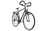KS Cycling Trekkingrad Herren 28'' Canterbury schwarz matt Alu-Rahmen Multipositionslenker RH 53 cm