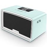 iGuerburn Verbesserter 16GB MP3-Player für Demenzpatienten - Musik Demenzprodukte mit einfacher Handhabung - Geschenke für Menschen mit Alzheimer - Musikbox für ältere Senioren 24x12,5x12cm (Blau)