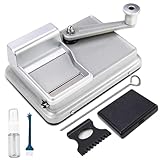 FSWWSF Zigarettenstopfmaschine Zigarette Rolling Machine Zigarettenstopfer StopfgeräT Mit ZubehöR Zigarettenmaschine FüR UngeüBte Und AnfäNger Geeig
