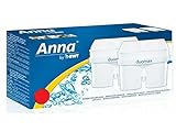 10 Anna Duomax Wasserfilter Kartuschen für Brita Maxtra