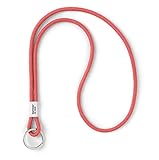 Pantone Design-Schlüsselband Key Chain Long | robust und farbenfroh | lang | Color of the Year 2019 - living coral 16-1546 | koralle