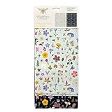 Museums & Galleries Geschirrtücher - Bio-Baumwolle - gepresste Blumen Wiese Blumen von Helen Ahpornsiri - 2er Set - stilvolles Wohnaccessoire