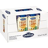 12 Boxen a 500ml Christinen Christinen Fruit Drink Multivitamin ohne Kohlensäure