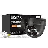 INSTAR IN-8403 2K+ PoE schwarz - LAN/PoE Überwachungskamera mit KI (AI) - IP Kamera - Power Over Ethernet - PIR - Nachtsicht - Verwendung im Innen- und Außenbereich - HomeKit - MQTT