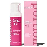 PORTION Foamy Face Wash - 150ml - Reinigungsschaum Gesicht für optimale Gesichtsreinigung, Für Frauen & Männer, 100% Vegan, wasserbasiert