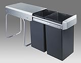 Wesco Einbaueimer Double 1/ 755611-11/ - Abfallbehälter/Mülleimer