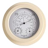 LZZCTB Wetterstation Barometer Thermometer Hygrometerfunktionen Zifferblatttyp Luftdruck messen