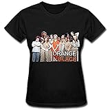 Women's Orange is The New Black Character Poster T-Shirt Black L