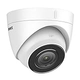ANNKE C800 4K PoE IP Kamera Aussen, 8MP PoE Überwachungskamera mit Audio, SD Kartensteckplatz, 30M Nachtscicht, Unterstützt H.265 / H.265+, IP67 Wetterfest, Fernzugriff und Smart Motion Alert