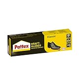 Pattex Kraftkleber Classic, extrem starker Kleber für höchste Festigkeit, Alleskleber für den universellen Einsatz, hochwärmefester Klebstoff, 1 x 125g