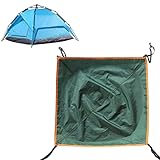 suran Zeltplane Dachabdeckung - 56 * 56 cm Strand Leichter Picknick-Sonnenschutz,Einschichtige automatische Zeltüberdachung (zufällige Farbe)
