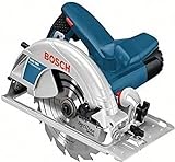Bosch Professional Handkreissäge GKS 190 (Leistung 1400 Watt, Kreissägeblatt: 190 mm, Schnitttiefe: 70 mm, in Karton)