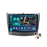 YCJB Android 12.0 Autoradio 9 Zoll 2-Din Stereo für Le-xus is 2005-2012 GPS Sat Navigation MP5 Multimedia Video Player FM BT Receiver mit 4G 5G WiFi DSP SWC Carplay,M500s