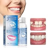 Provisorischer Zahnersatz,Zahnkleber, Zahnersatz Prothese, Temporäre Zahnreparatur Kit,Vampire Gefälschte Zahnersatz DIY temporäre Zahnreparaturperlen-30ml