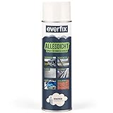 EVERFIX Allesdicht Spray (500 ml, creme weiss) Dichtspray, Flüssigkunststoff, flüssiger Kunststoff zur Abdichtung