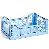 HAY Colour Crate M, Transportbox, hellblau Hohe: 14,5 cm, Tiefe: 30 cm, Lange: 40 cm