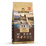 Wolfsblut - Wild Duck Adult - 12,5 kg - Ente - Trockenfutter für Hunde - Hundefutter - Getreidefrei - Hundetrock