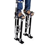 Stelzen für Dekorateure, Stelzen aus Aluminium, Stelzen für Maler, Stelzen für Bauunternehmer, Trockenbau, Verputzen, 38,1–162,6 cm, verstellbare Stelzen aus Aluminium für Trockenb