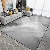 DJHWWD Teppiche Fã¼Rs Kinderzimmer kuche Teppich modern Studie grau Teppich Schlafzimmer rechteckigen Teppich esszimmer Dekoration Bedroom Rug Teppich modern 150X200CM