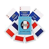 Lingo Spielkarten in Blechdose - Stabiles Reiseetui - Sprachlernspiel Set mit nützlichen Sprüchen - witziges visuelles Kartendeck zur Verbesserung des Vokabel- und Ausspracherfähigkeiten