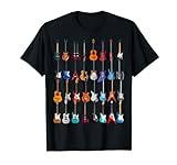 T-Shirt für klassische Gitarristen und Bassgitarren T-Shirt