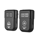Btuty 2,4 GHz Wireless Earphone Monitor Übertragungssystem Wiederaufladbarer Sender und Empfänger Mono/Stereo Schalter Verlustfreie digitale Übertragung Sound für Studio Band Probe L