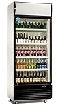 Flaschenkühlschrank 660 Liter Kühlschrank Umluftkühlung Getränkekühlschrank Gewerbekühlschrank 840 x 730 x 2036 mm