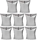 JQAM 10 Liter Wasserbeutel Wassersack,Faltbarer Wasserkanister Wassertank mit Hahn,Wasserkanister zum Aufbewahren von Trinkwasser,Notfallvorsorge Beutel for Wandern Camping (Color : 8PCS)