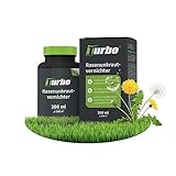 Unkrautvernichter Rasen 300ml, extra stark, Löwenzahn und Klee Vernichter, Gegen 40+ Unkräuter, Flüssiges Unkrautvernichtungsmittel, Wirkt Wurzeltief, Bienen schonend, Rasenunk