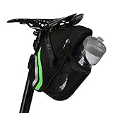 Tail Wasserfeste Tasche für Fahrrad, Fahrradflasche, Satteltasche, Fahrradzubehör, motorisierte Fahrradteile und Zubehör (schwarz, Einheitsgröße)