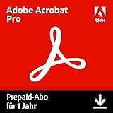Adobe Acrobat Pro | 1 Jahr | PC/Mac | Download