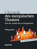 Chronik des europäischen Theaters: Von der Antike bis zur Gegenwart