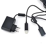 SAFLYSE USB Kabel Ladegerät Netzteil Adapter Sensor Power Supply für Xbox 360 Kinect