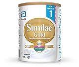 Similac Gold Anfangsmilch Phase 1 – Palmölfreie Babymilch mit DHA, ab der Geburt, 900 g