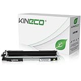 Kineco Toner kompatibel mit HP CE310A 126A für HP Laserjet Pro 100 Color MFP M175, Laserjet Pro M 275, Color Laserjet Pro CP1025nw, CP1028nw - Schwarz 1.200 Seiten