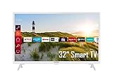 Telefunken XF32K550-W 32 Zoll Fernseher / Smart TV (Full HD, HDR, Triple-Tuner) - 6 Monate HD+ inklusive [2022] [Energieklasse F]