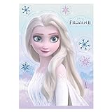 Dekora - Frozen Elsa Die Eiskönigin Tortenaufleger aus zuckerfreiem Esspapier