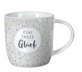 Grafik Werkstatt Kaffee-Tasse fürs Büro| 300 ml | Porzellan Tasse zum verschenken | Eine Tasse Glück