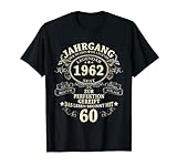 60. Geburtstag Geschenk Mann Mythos Legende Jahrgang 1962 T-Shirt