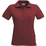 HAKRO Damen Polo-Shirt 'Classic' - 110 - weinrot - Größe: XL