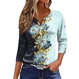 Damen Kurzarm Oversize Bluse Damen Only Damen Oberteil Damen Top Elegant Grünes Tshirt Damen Tshirt Damen Long Shirt Damen Lang Damen Tshirt Oversize Festliche Kleidung Türkis 3XL
