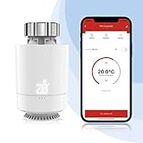 Smart Thermostat, Etersky WLAN Heizung Heizkörperthermostat, App Steuerung Kompatibel mit Alexa Google Home [Etersky Gateway Erforderlich] Temperatursteuerung mit LCD-Anzeige, M30 * 1,5 mm (1)