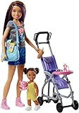 Mattel Barbie FJB00 'Skipper Babysitters Inc.' Puppen und Kinderwagen Spielset
