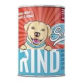 Sollis - Hundefutter Nass - 6er-Pack | Ohne Getreide | Hoher Fleischanteil | Ohne Zucker | Getreidefreies Nassfutter für Hunde